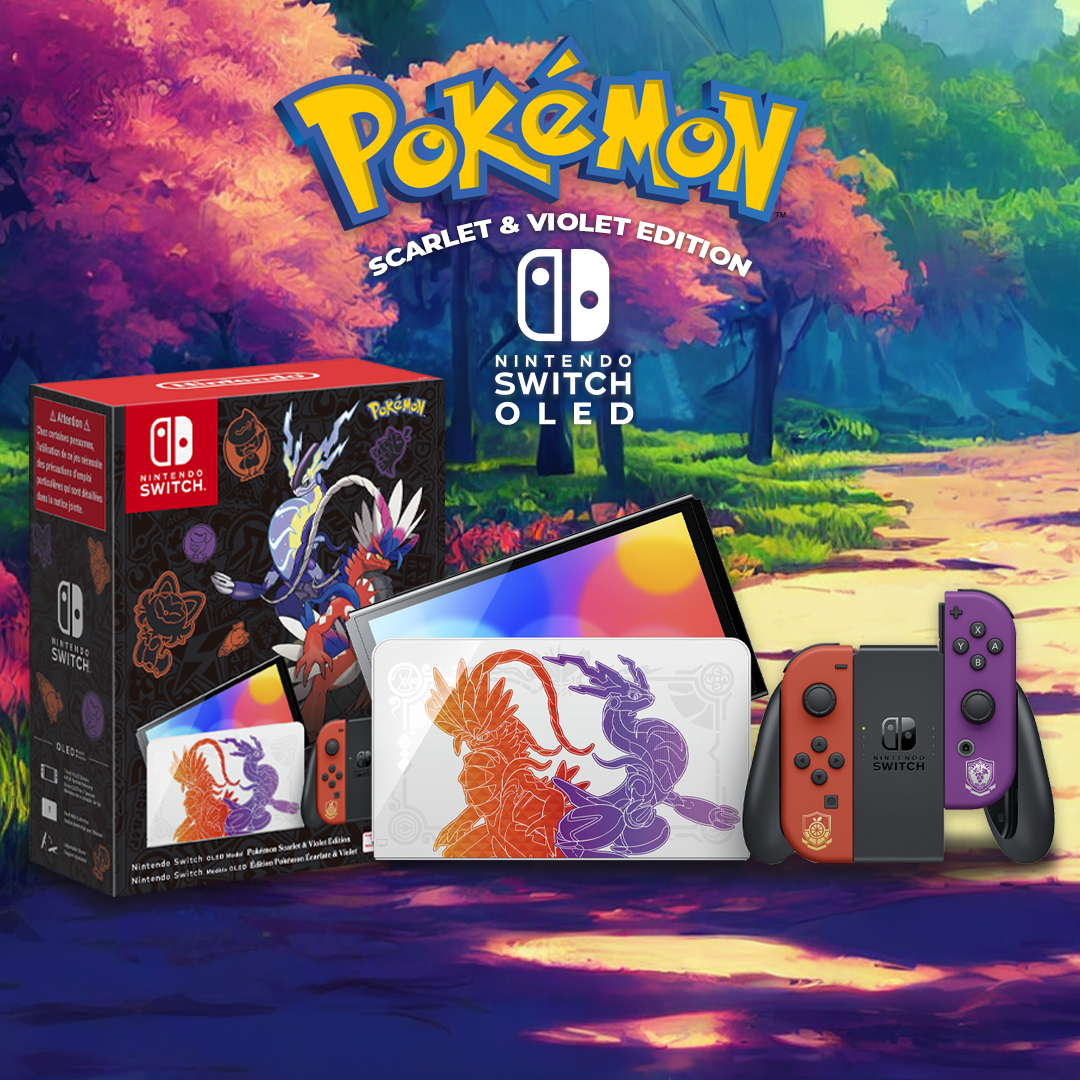 Where to buy Nintendo Switch OLED Pokemon Scarlet & Violet Edition